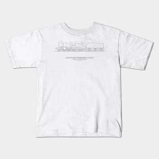 G.W.R. 4079 Pendennis Castle Kids T-Shirt